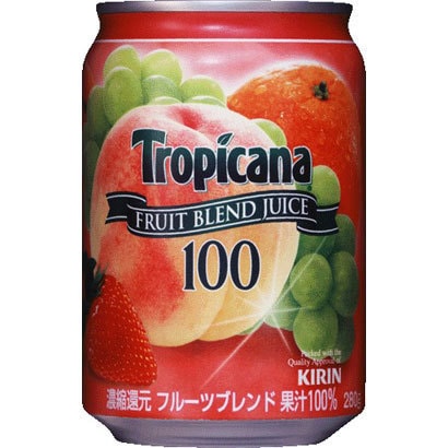 トロピカーナ　フルーツブレンド　缶　280ml×24本 [果実果汁飲料]