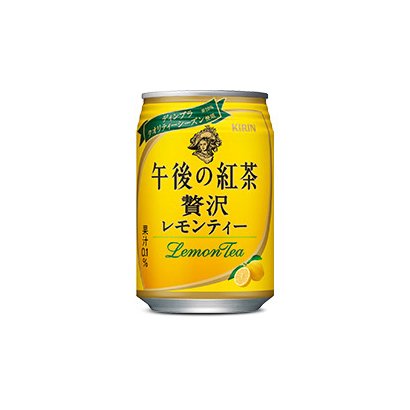 午後の紅茶　贅沢レモンティー缶　280ml×24本 [紅茶飲料]