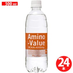 アミノバリュー4000 ペット 500ml×24本 [スポーツ飲料]