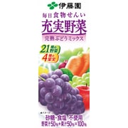 充実野菜完熟ぶどうミックス紙パック200Ml×24本 [野菜果汁飲料]