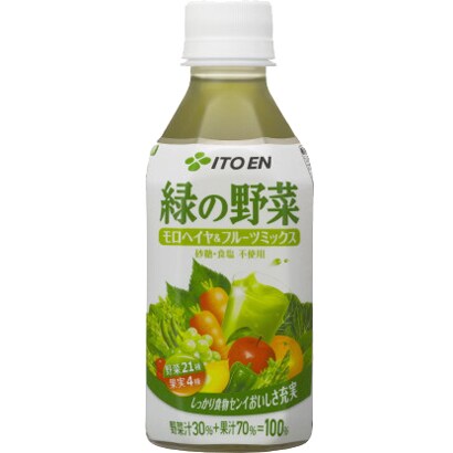 緑の野菜モロヘイヤ&フルーツミックス280g×24本 [野菜果汁飲料]