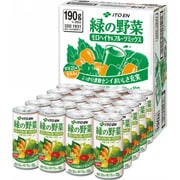 緑の野菜モロヘイヤ&フルーツミックス190g×20本 [野菜果汁飲料]