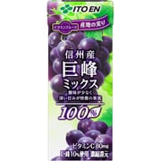 ビタミンフルーツ産地の実り信州産巨峰ミックス紙パック200Ml本 [果実果汁飲料]