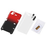 AQUOSPHONESERIESHL23用グラデーション・シェル/ブラック/レッド RT-SHL23C5/BR