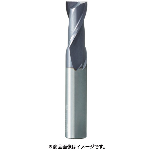 超硬2枚刃スクエアエンドミル ショート OES2S-0040
