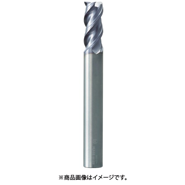 超硬3枚刃スクエアエンドミル ショート OES3S-0100