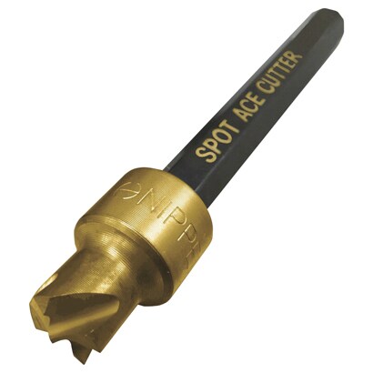 スポットエースカッタークワトロ4枚刃6.5mm5個入 六角シャンク付 MH-65GQ