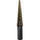 ステージドリル コーティング 9段 軸径10mm LB412BG