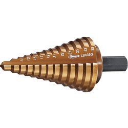 ステージドリル コーティング 9段 軸径10mm LB622G