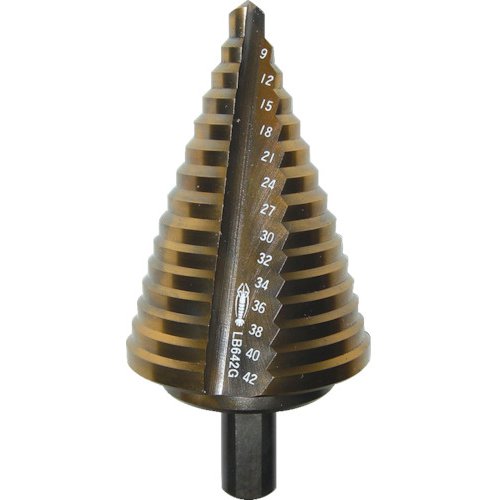 ステージドリル コーティング 15段 軸径10mm LB642G