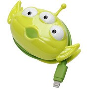 Lightningコネクタ用ダイカットAC充電器エイリアン PG-DNYMFI246LGM