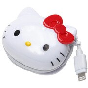 Lightningコネクタ用ダイカットAC充電器ハローキティ PG-KTYMFI068