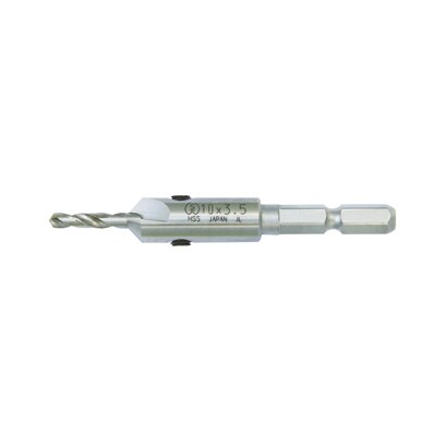 6角軸ドリルカッター(L15mm)9.0×3.0mm NO23-9030