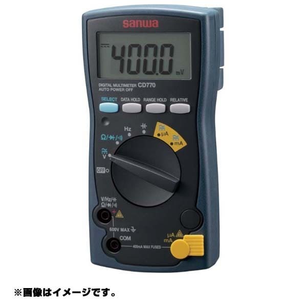 デタルマルチメータ DC/AC600Vまで CD770