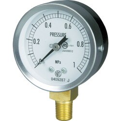 JIS汎用形圧力計A枠（テーパ）接続ネジ：R1/4 GS50-171-4.0MP