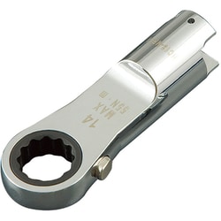 交換式用 ラチェットめがねヘッド14mm GX13-MR14