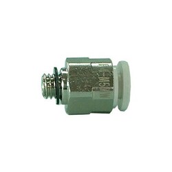 ファイブメイルコネクタ W(白)4mm・M5X0.8 F4-M5MW