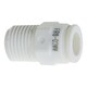 ファイブ樹脂メイルコネクタ W(白)6mm・R1/4 FR6-02MW