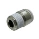 ファイブ六角穴付メイルコネクター W(白)10mm・R3/8 F10-03MSW