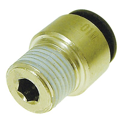 ファイブ六角穴付メイルコネクター 8mm・R1/8 F8-01MS
