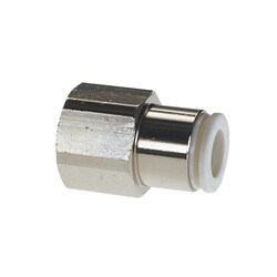 ファイブフィメイルコネクタ W(白)8mm・RC1/4 F8-02FW