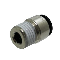 ファイブ六角穴付メイルコネクター 8mm・R1/4 F8-02MS