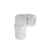 ファイブ樹脂メイルエルボ W(白)8mm・R1/4 FR8-02MLW