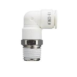 ファイブメイルエルボ W(白)6mm・R1/4 F6-02MLW