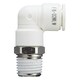 ファイブメイルエルボ W(白)8mm・R1/4 F8-02MLW