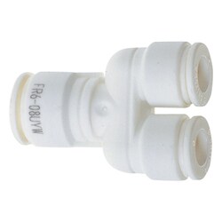 ファイブ異径ユニオンワイ W(白)8mm(2箇所)X10mm FR8-10UYW