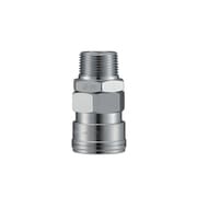 クイックカップリング AL40型 鋼鉄製 メネジ取付用 CAL46SM