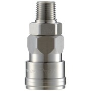 クイックカップリング AL20型 ステンレス製 メネジ取付用 CAL23SM3