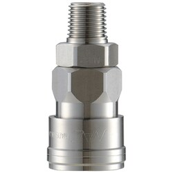 クイックカップリング AL40型 ステンレス製 メネジ取付用 CAL44SM3