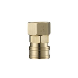 クイックカップリング AL40型 真鍮製 オネジ取付用 CAL46SF2