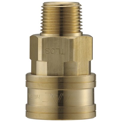 クイックカップリング TL型 真鍮製 メネジ取付用 CTL06SM2