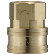 クイックカップリング TL型 真鍮製 オネジ取付用 CTL06SF2