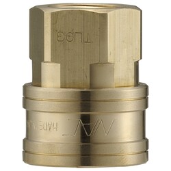 クイックカップリング TL型 真鍮製 オネジ取付用 CTL10SF2