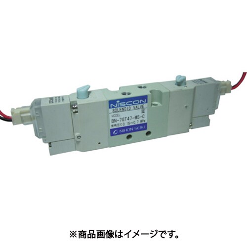 4方向電磁弁M5ダブルAC200V7GT BN-7GT47-M5-C-E200