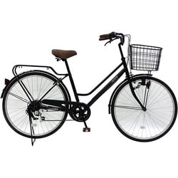 ヨドバシ.com - CHACLE チャクル シティサイクル 軽快車 ノーパンクタイヤ 26型 外装6段変速 ブラック FN-CC266W-SP  通販【全品無料配達】