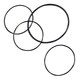 Oリング 1種A ニトリルゴム(3.5mmX29.7mm) 10個入り OR-1AP30-N