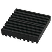 両面スジ入りゴム 20×100mm角 WBG20-10