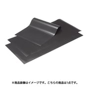 高密度ウレタンシート 機器足ゴム 黒 1×500×1000 黒 MX48HF1