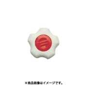 FIT-W-M8-R-5P [フィットノブ M8 本体/白 キャップ/赤 (5個入り)]
