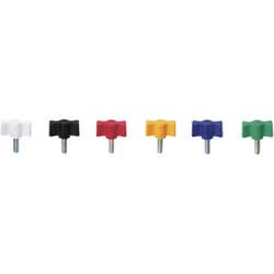 キャンディノブボルト M4×15 黒 (5個入り) C1-M4X15-BK-5P