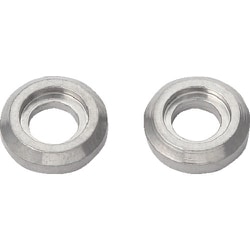 ステンレス丸棒ハンドル用座金 線径6用(100-010-570) H42-Z-6