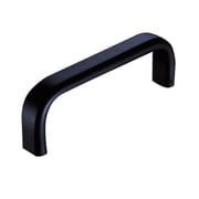 ラウンドアルミハンドル 120×45 ブラック RD2-120B