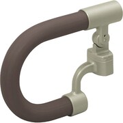 535984 [安寿アプローチ用手すり エンド手すり(高さ調節無し用) ブラウン]
