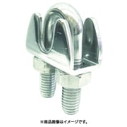 B-2349 [ステンレス プレスワイヤークリップ 使用ロープ径3mm]
