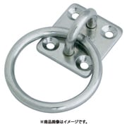 B-2189 [ステンレス 丸カンプレート 丸カン内径30mm 25mm×28mm]