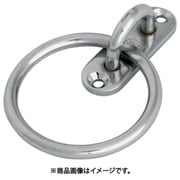 B-525 [ステンレス パッドアイ丸カン 丸カン内径25mm 9mm×27mm]